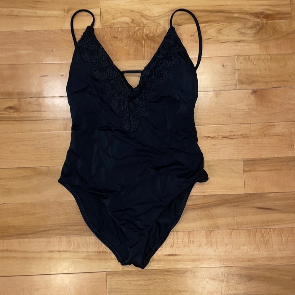 LOFT Black One-Piece